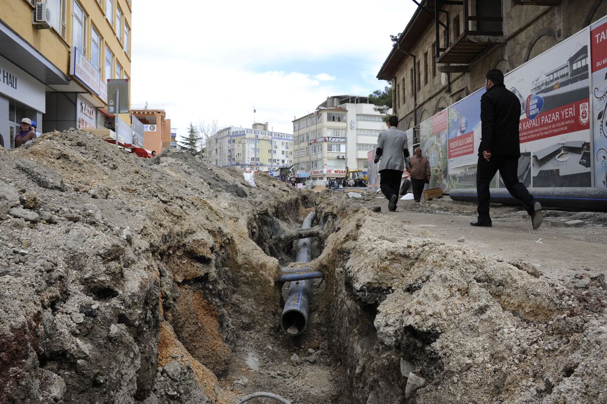 Belediye Altyapı Çalışmalarını Hızlandırdı
