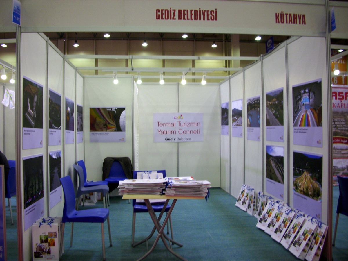 Gediz Belediyesi Tüyap Fuarı\'nda Termal Turizm Merkezlerini Tanıttı
