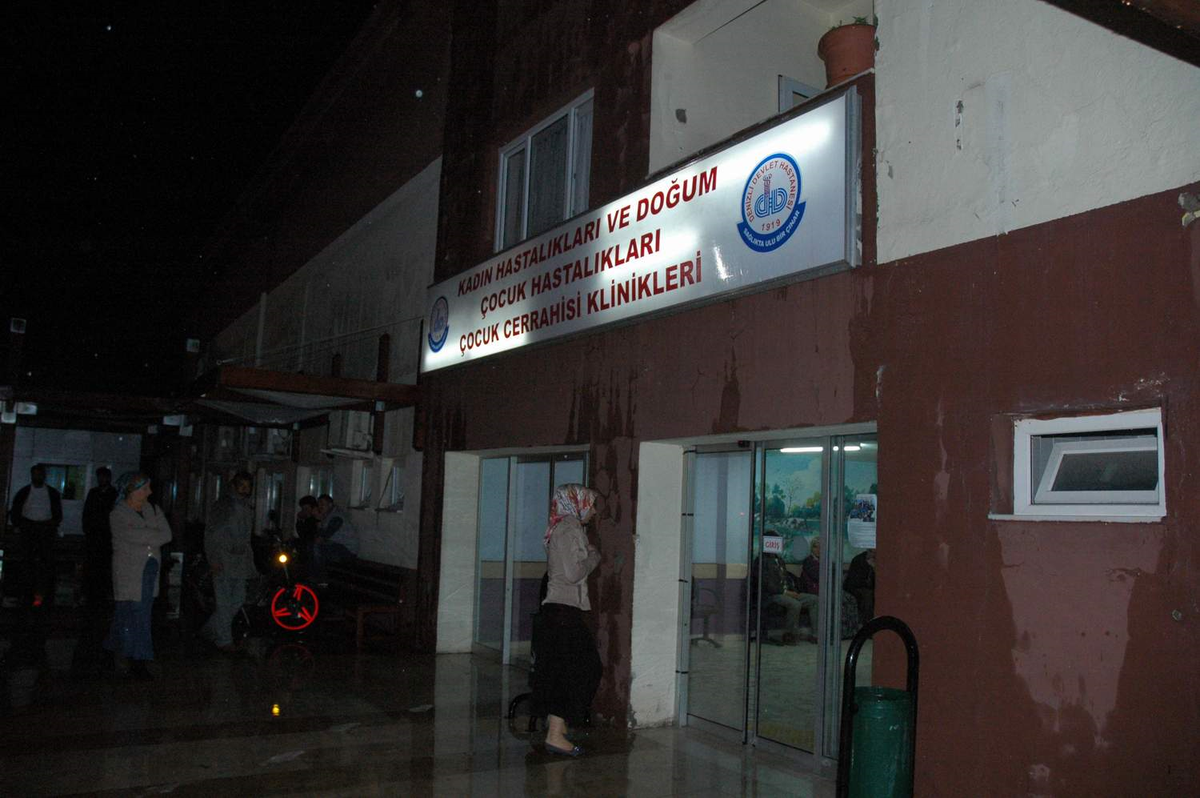 Hastanenin Bodrum Katında Yangın