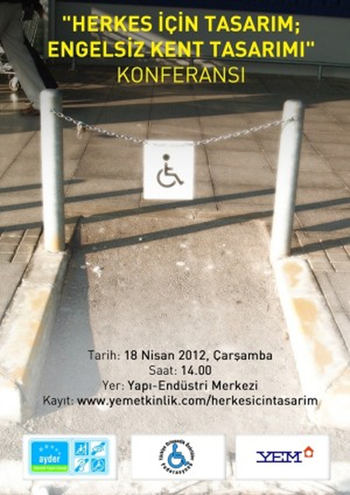 'Herkes İçin Tasarım: Engelsiz Kent Tasarımı'