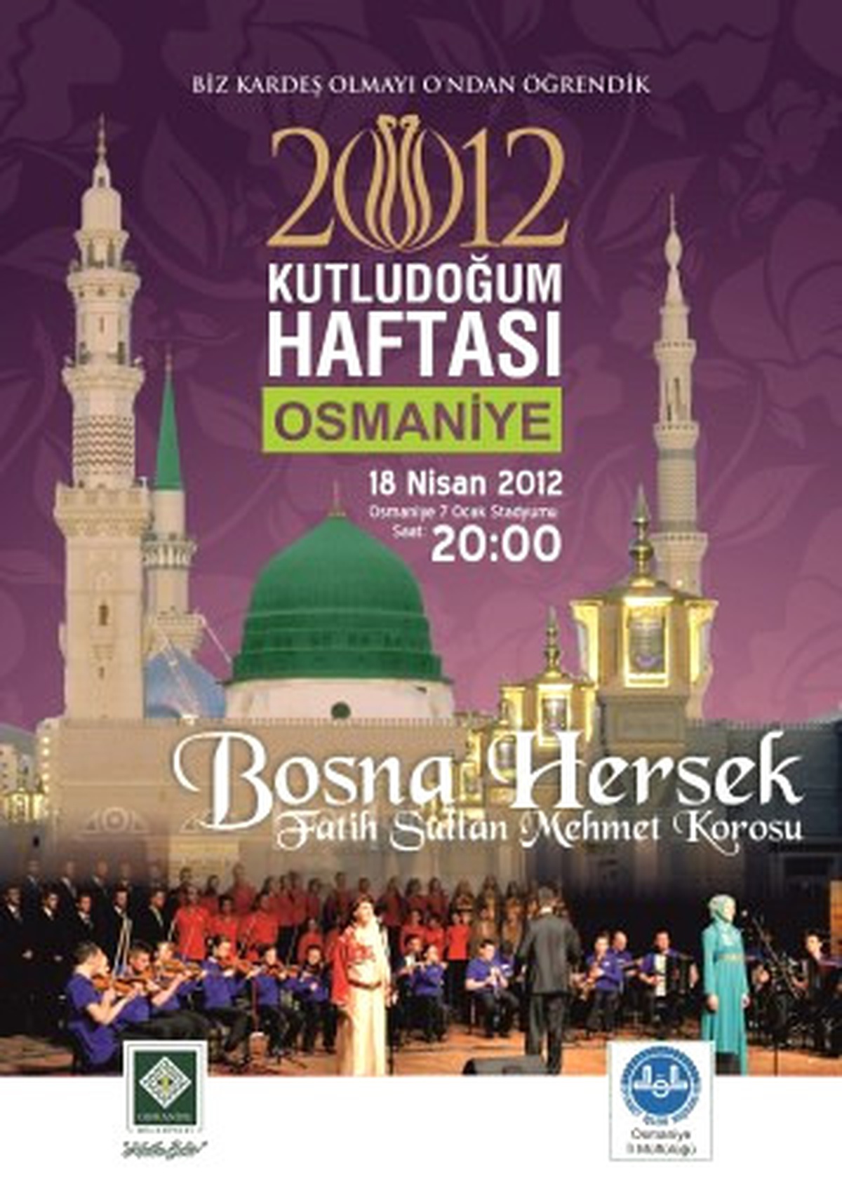 Kutlu Doğum Haftasında Büyük Konser