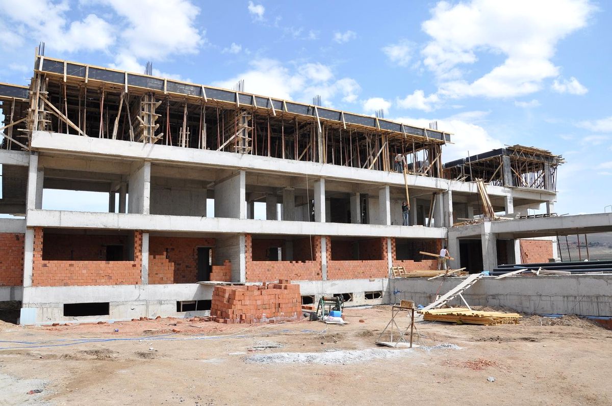 Yerköy İlçe Emniyet Binası İnşaatı Hızla Devam Ediyor