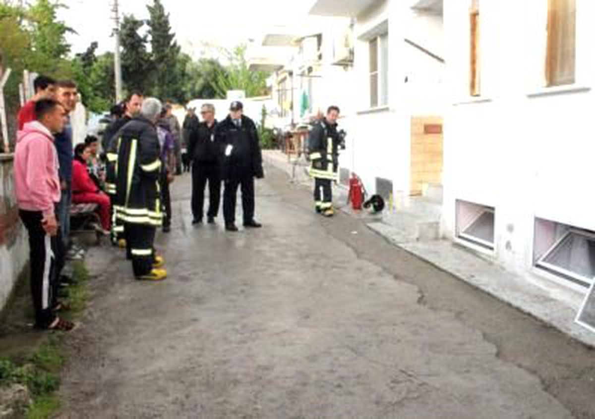 Elektrikli Şofben Alev Aldı