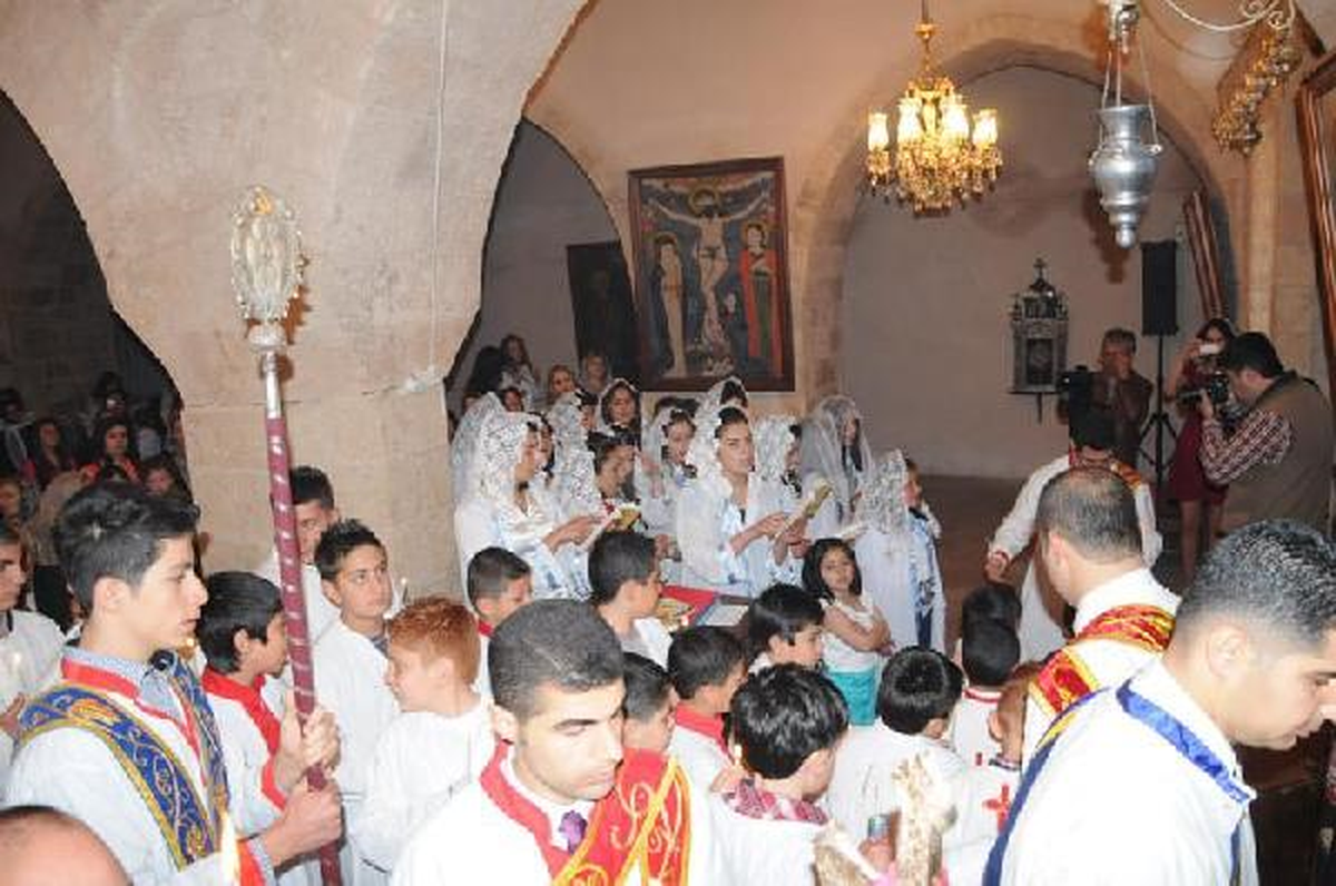 Mardin'de Paskalya Bayramı Kutlandı