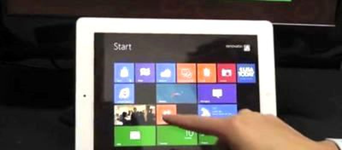 Windows 8, İpad\'e Geldi!
