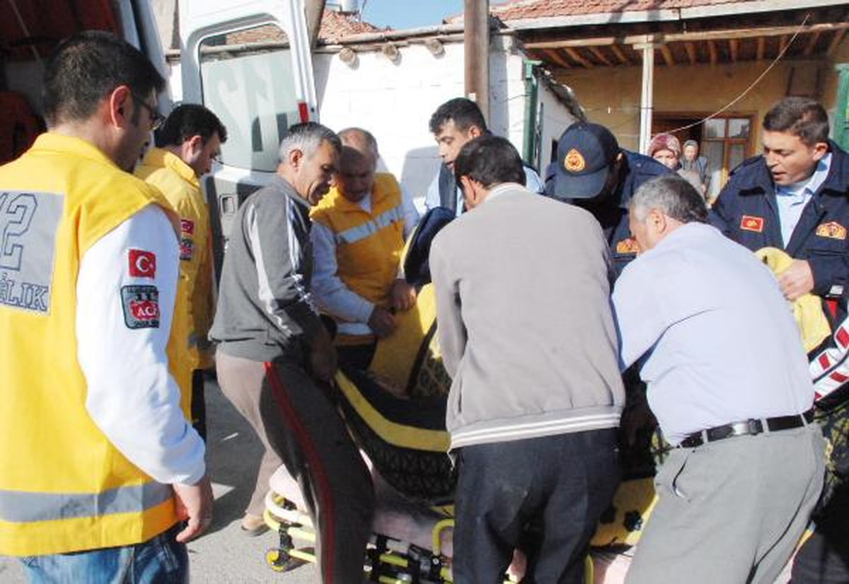 160 Kiloluk Yaralı, Evinden Zor Taşındı