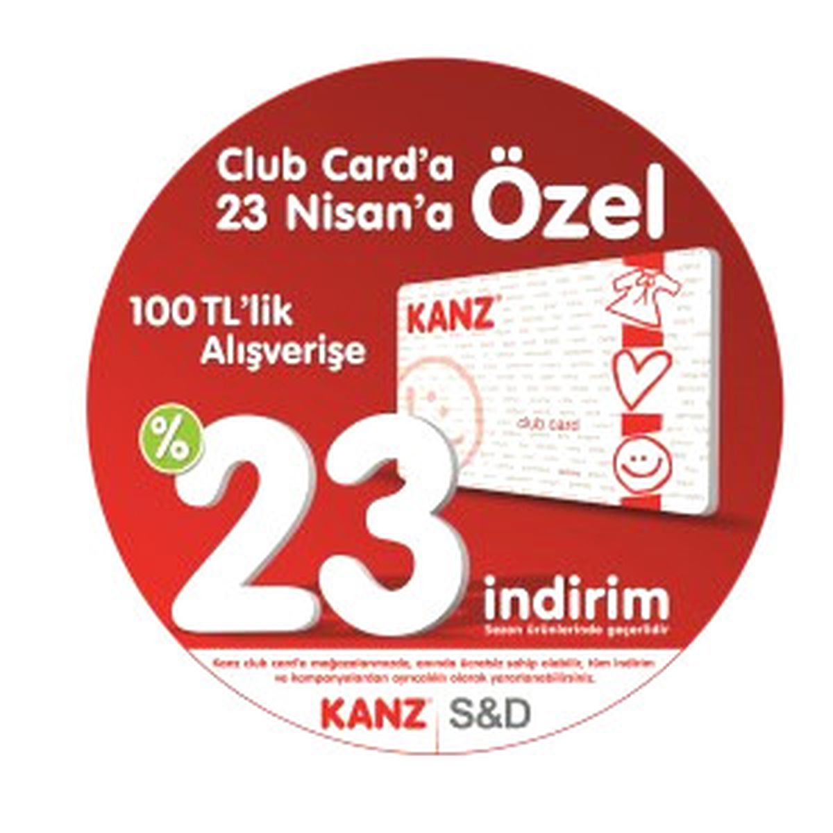 23 Nisan\'a Özel %23 İndirim!