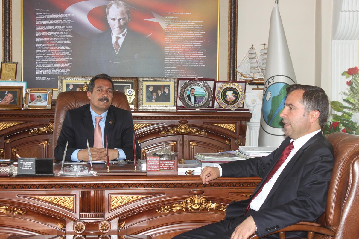 AK Parti Ağrı İl Başkanı Aydın'ın Taşlıçay Ziyareti