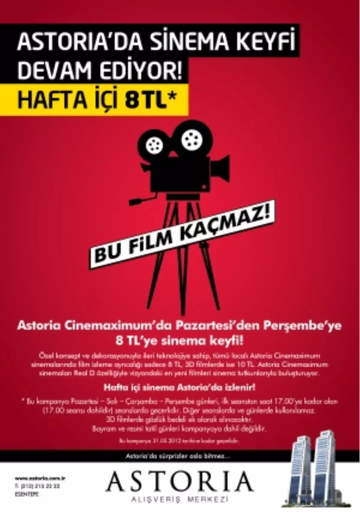 Astoria\'da Sinema Keyfi Devam Ediyor!