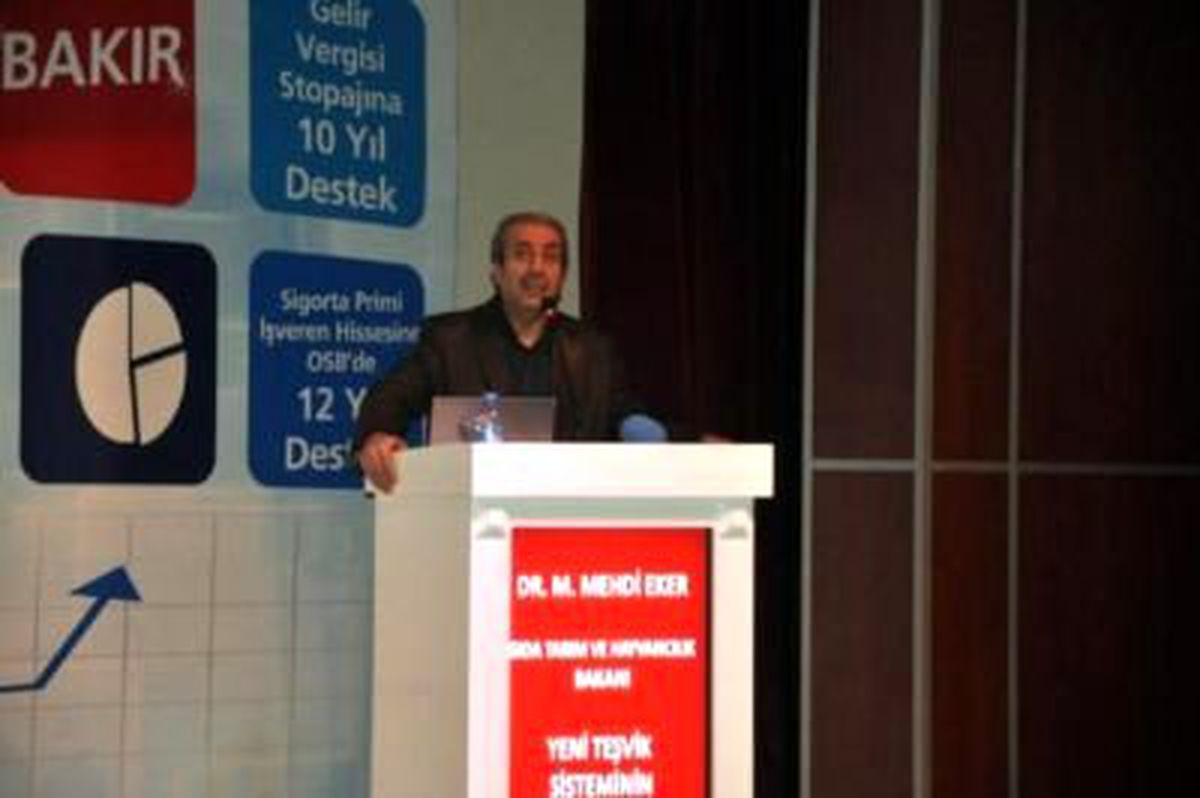 Bakan Eker ve Şimşek Yeni Teşvik Sisteminin Diyarbakır'a Getirdiği Avantajları Anlattı