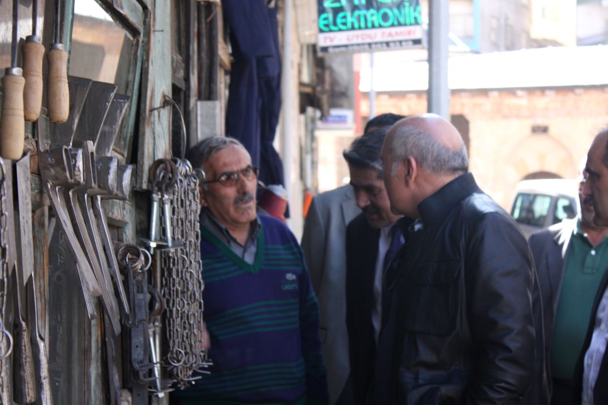 Çalışmaları Yerinde İncelediler