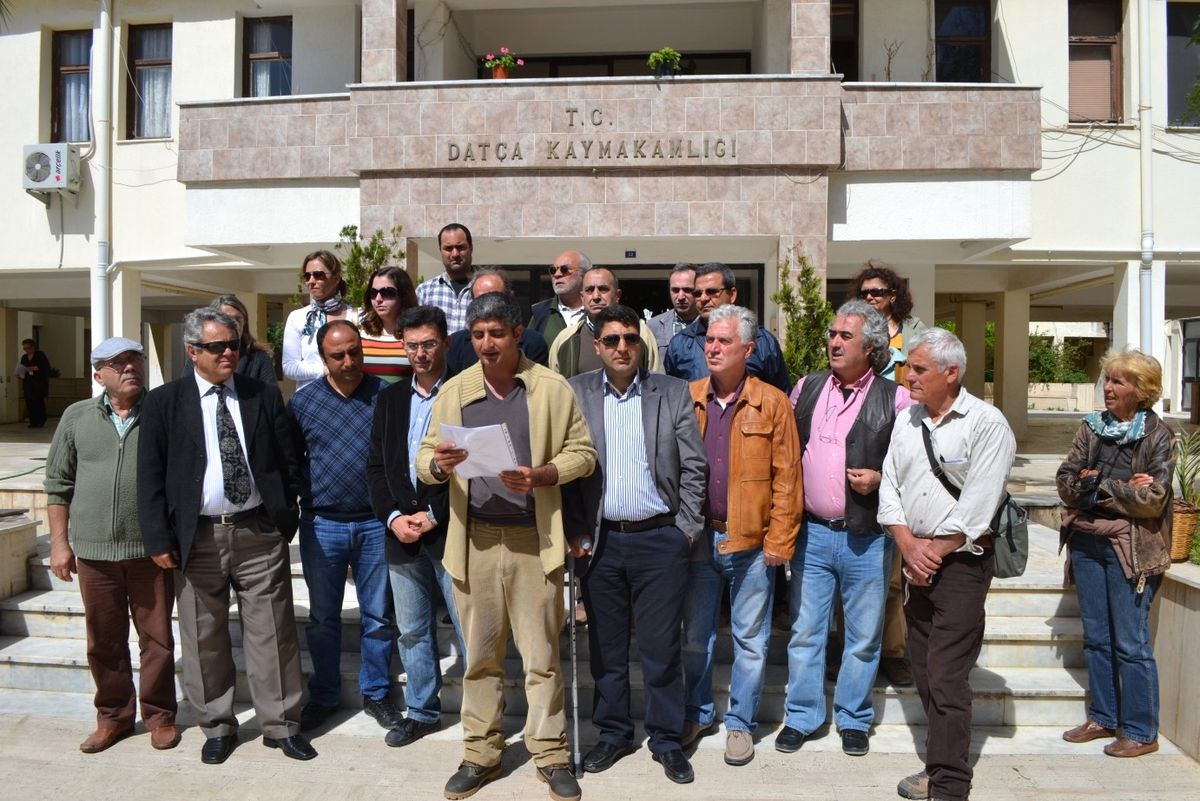 Datçalı Mimarlardan Tahliye Talebi
