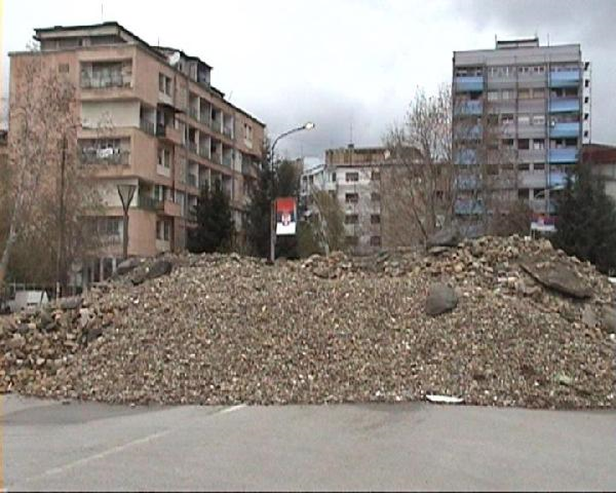 DHA Mitroviça\'nın Sırp Bölümünde