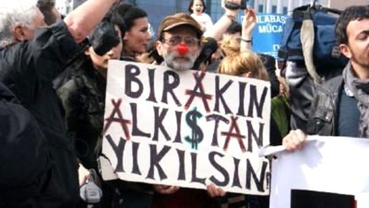 "Emek Sineması Yıkılmasın" Eylemi