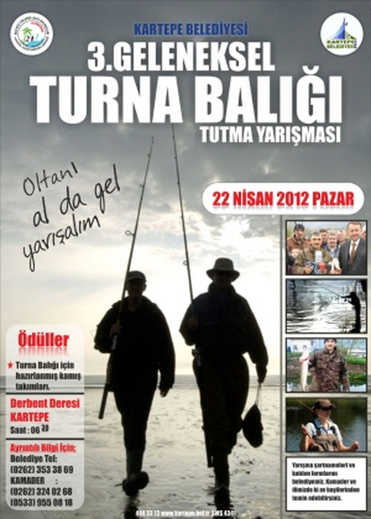 Kartepe\'de Turna Balığı Tutma Şenliği