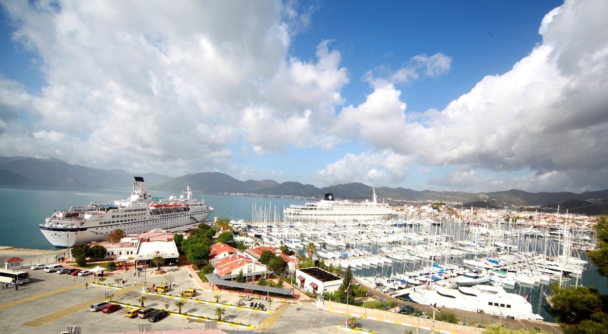 Marmaris Kruvaziyer Sezonuna Hızlı Girdi
