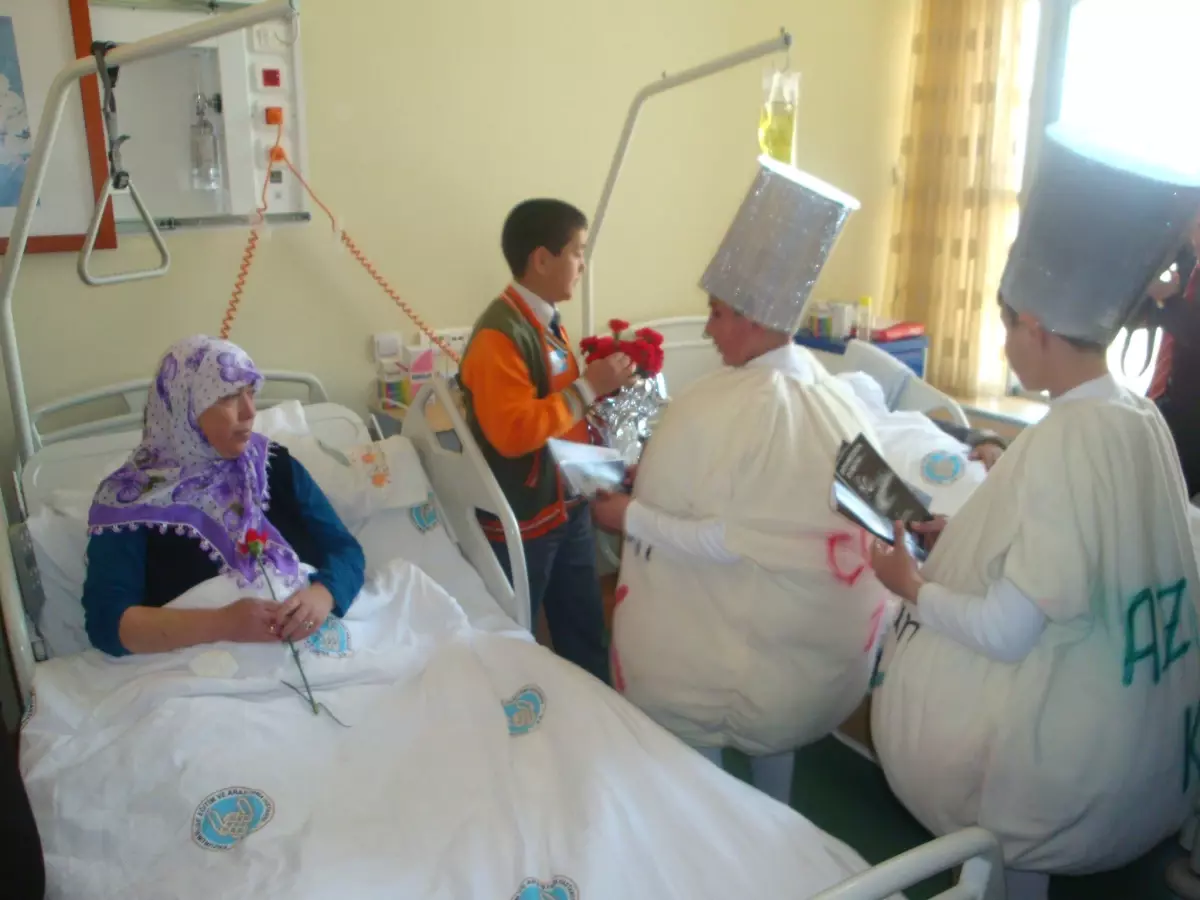 Mecidiye İlköğretim Okulu Sağlık Kulübü'nden 'Tuz ve Yüksek Tansiyon' Projesi…