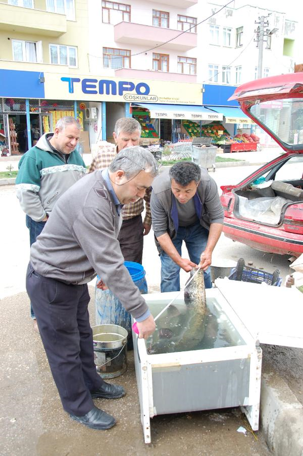 Oltayla 1 Metre 20 Santimetre Kara Balık Yakaladı