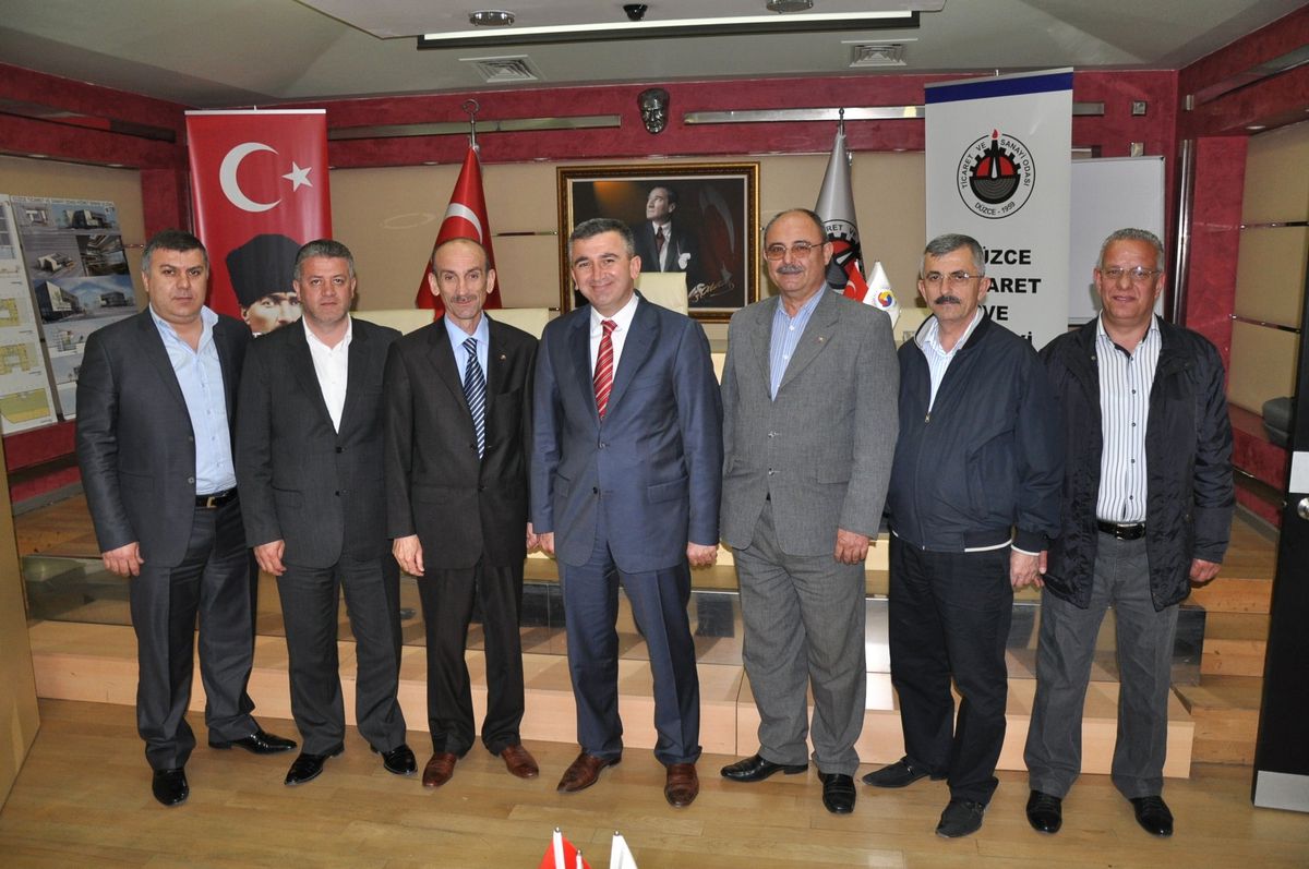 Akçakoca Belediye Başkanından Dtso\'ya Ziyaret
