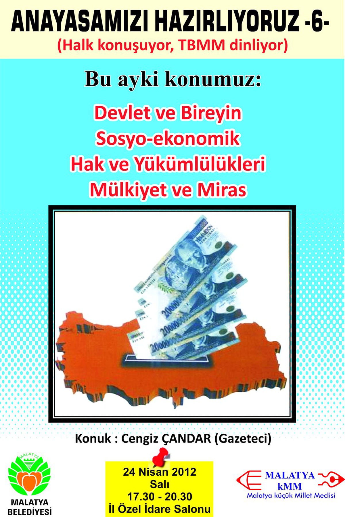 Anayasamızı Hazırlıyoruz Çalıştayı'nın Konuğu Cengiz Çandar