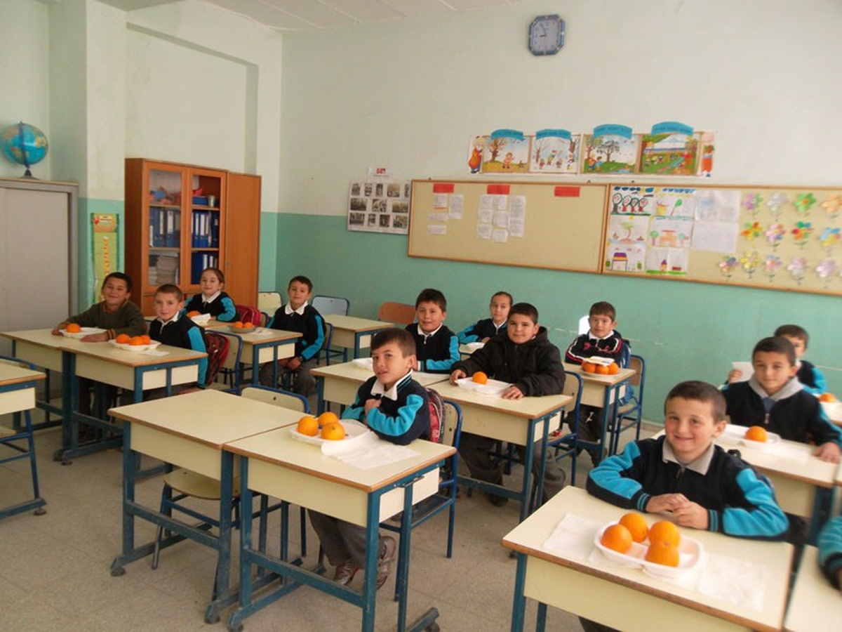 Günde 1 Portakalla Devamsızlığı Önlediler