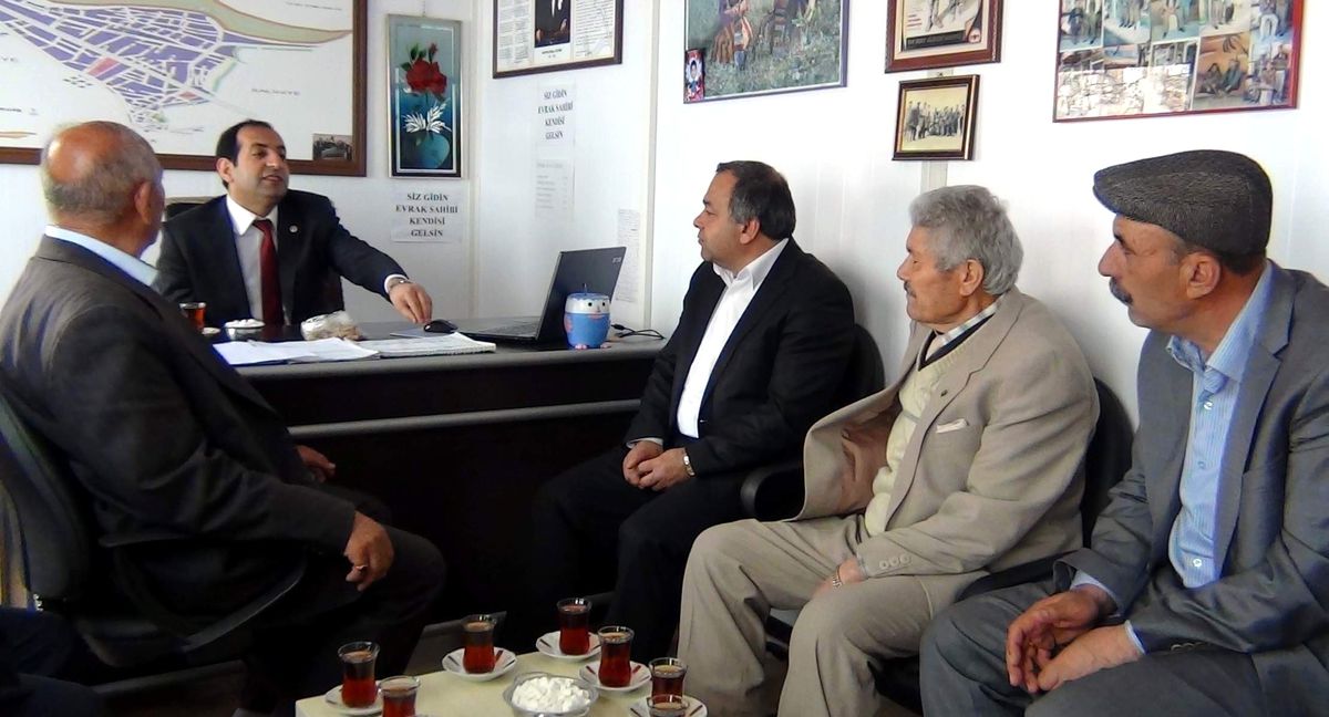 Milletvekili Fatih Çiftci\'den Mahalle Muhtarlara Ziyaret