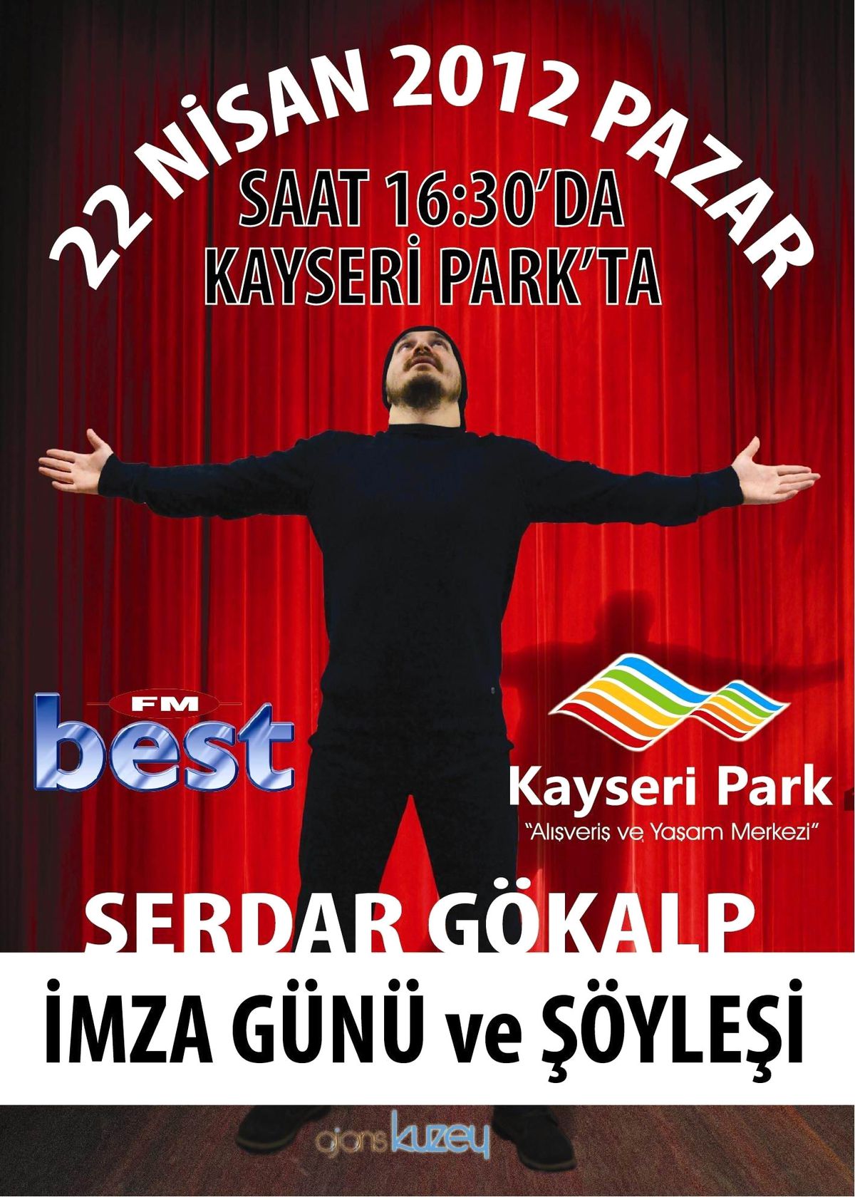 Radyocu Serdar Gökalp Kayseri\'de