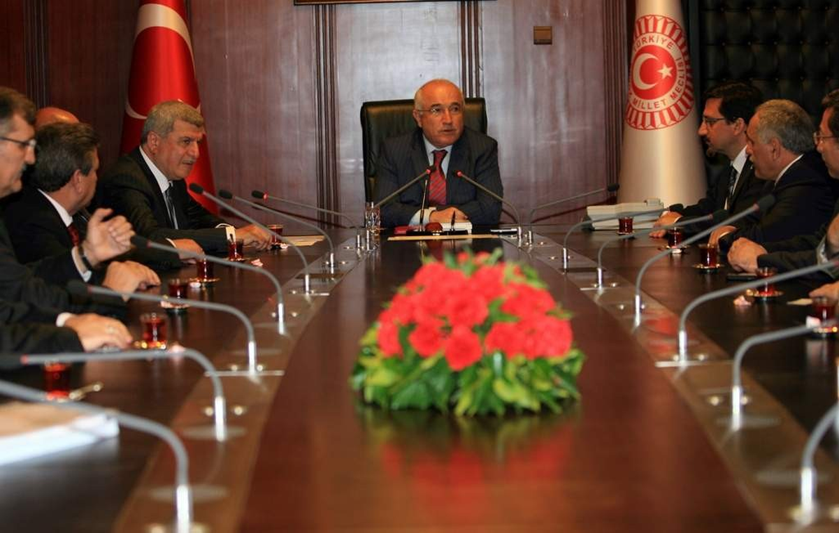 Tdbb Heyeti, Meclis Başkanı Cemil Çiçek'i Ziyaret Etti