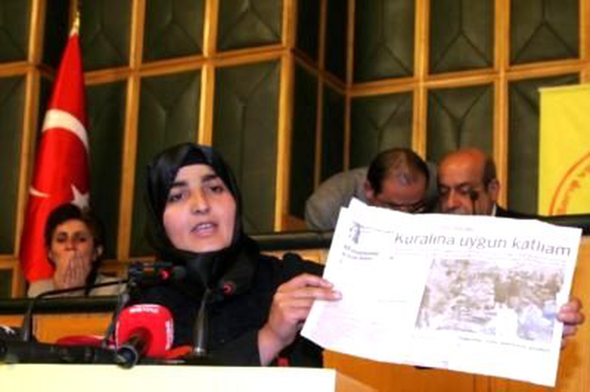 Uludere'de Ölenlerin Akrabaları Meclis'te