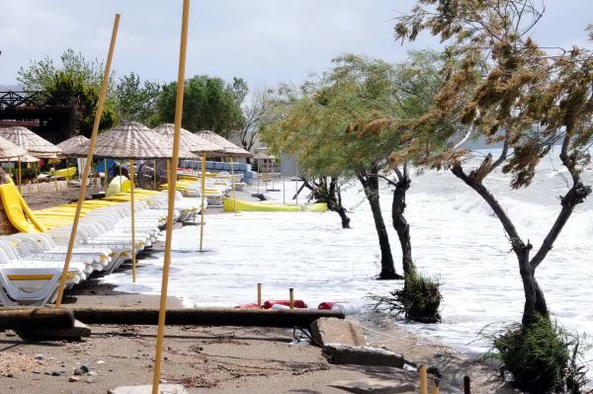 Bodrum'da Lodos ve Sağanak Kabusu