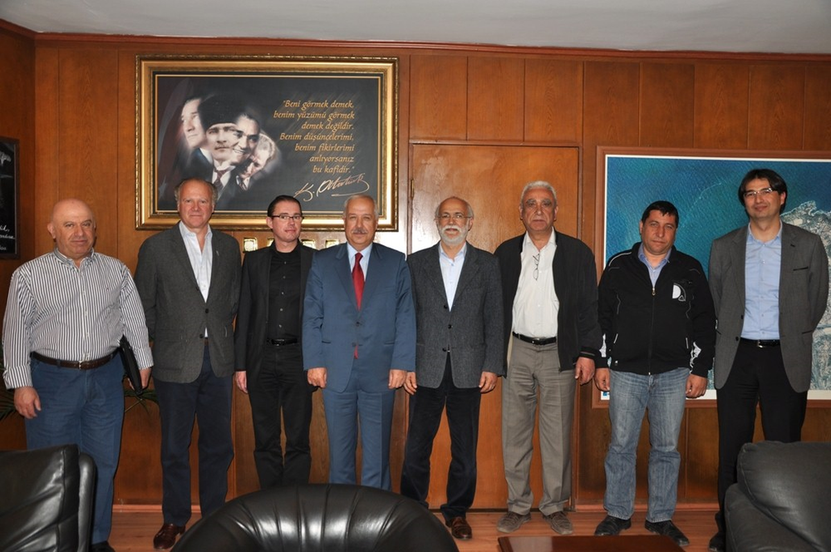 Dmp İş Ortaklığı Yetkililerinden Başkan Akdemir\'e Ziyaret