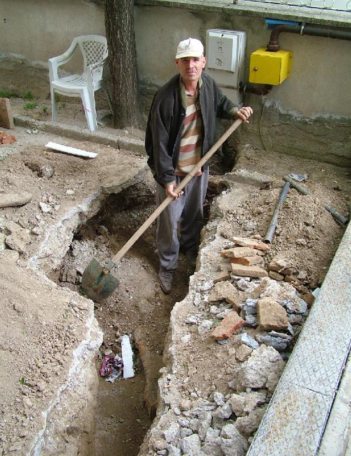 Kazıdan İnsan Kemikleri Çıktı