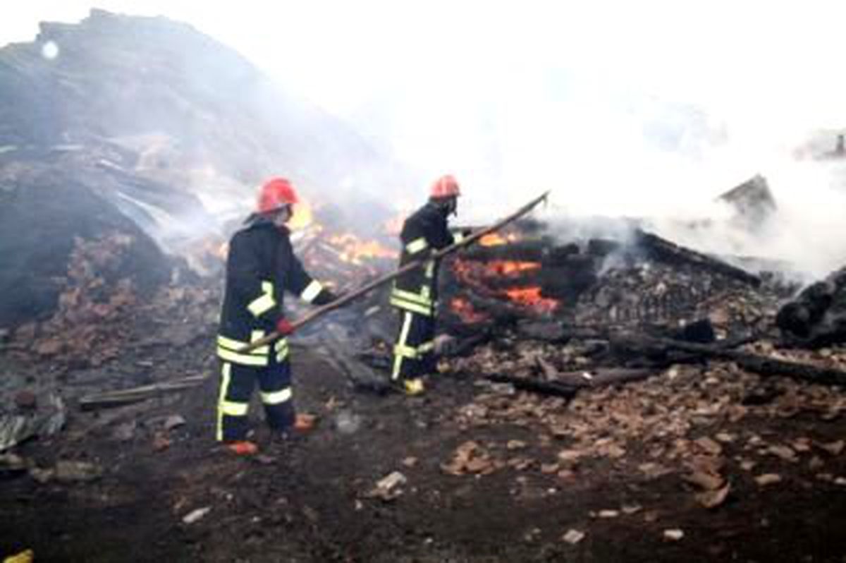 Köyde Çıkan Yangında 6 Bina Kül Oldu