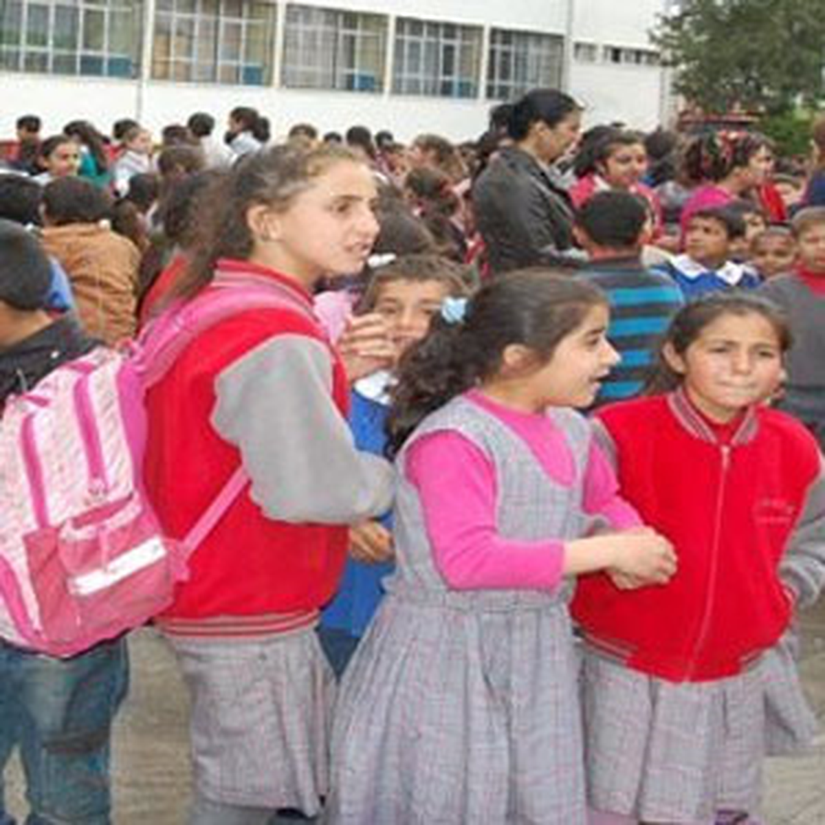 Okulda Yangın Paniği