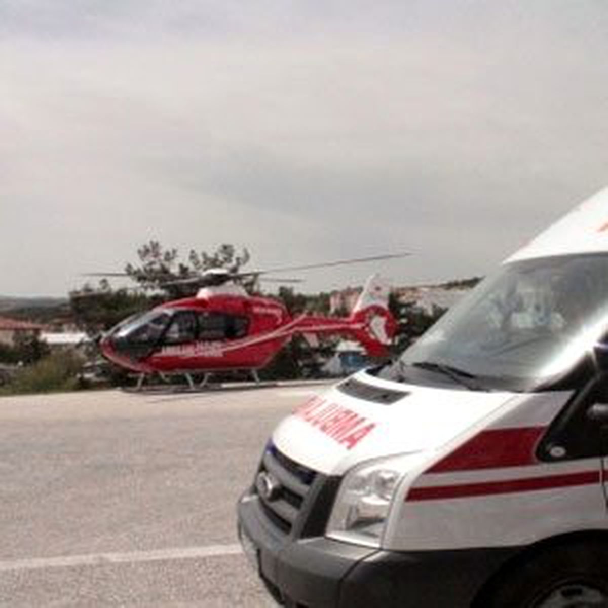Rahatsızlanan Bebek Helikopter Ambulansla Bursa\'ya Sevk Edildi
