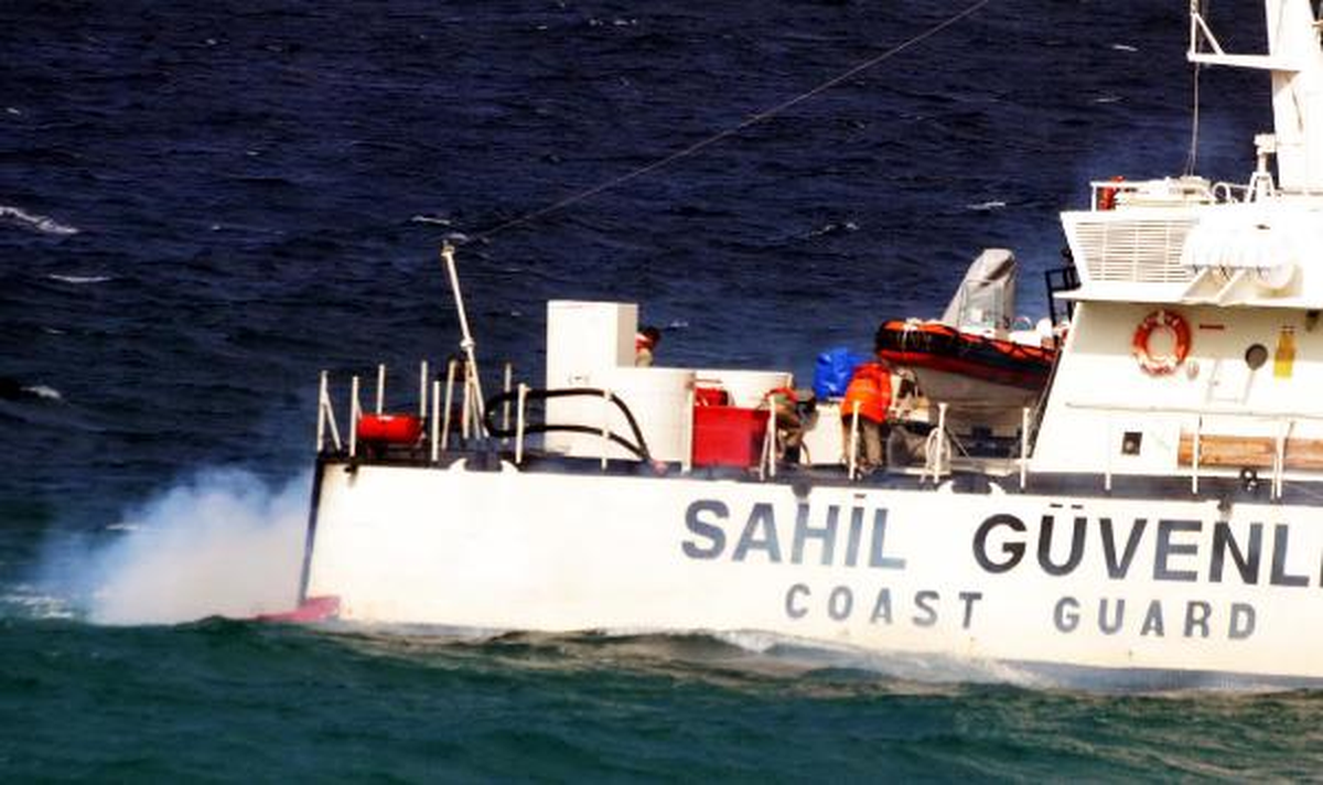 Sahil Güvenlik Botunda Motor Arızası