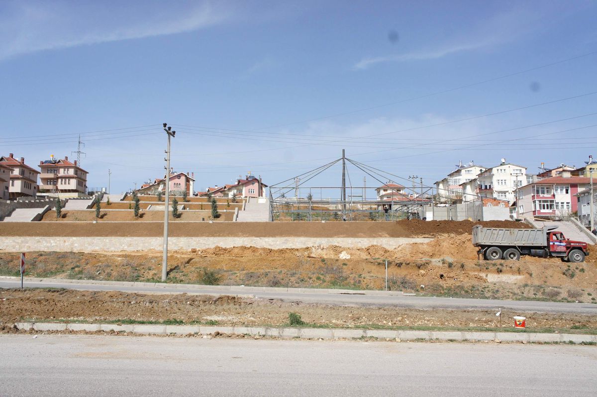 Terminal Parkı Çalışmaları Devam Ediyor