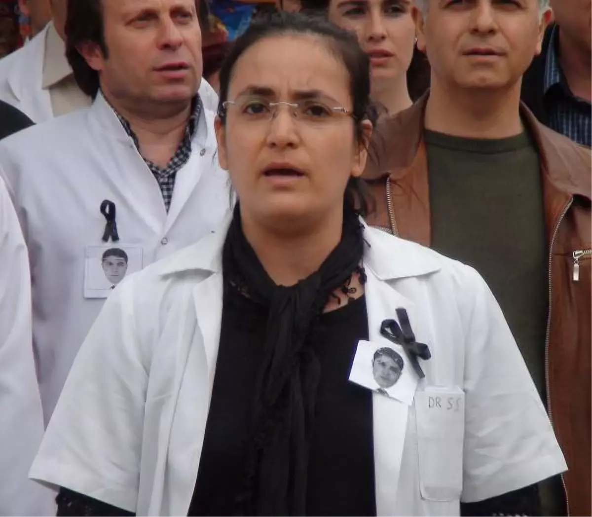 Uşak\'taki Sağlık Çalışanlarından Kınama