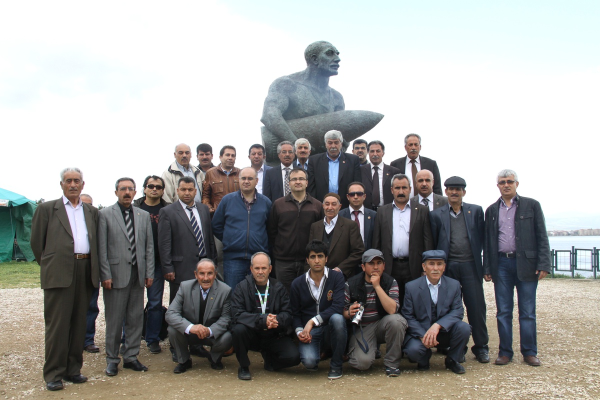 Ağrılı Muhtarlar Çanakkale Şehitliği'ni Ziyaret Etti