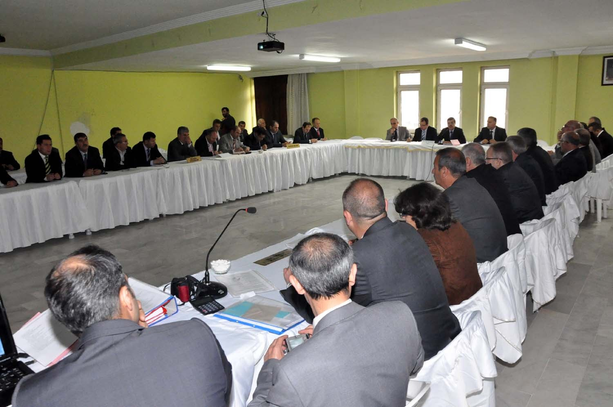 Bitlis\'te 2\'nci Dönem Koordinasyon Kurulu Toplantısı