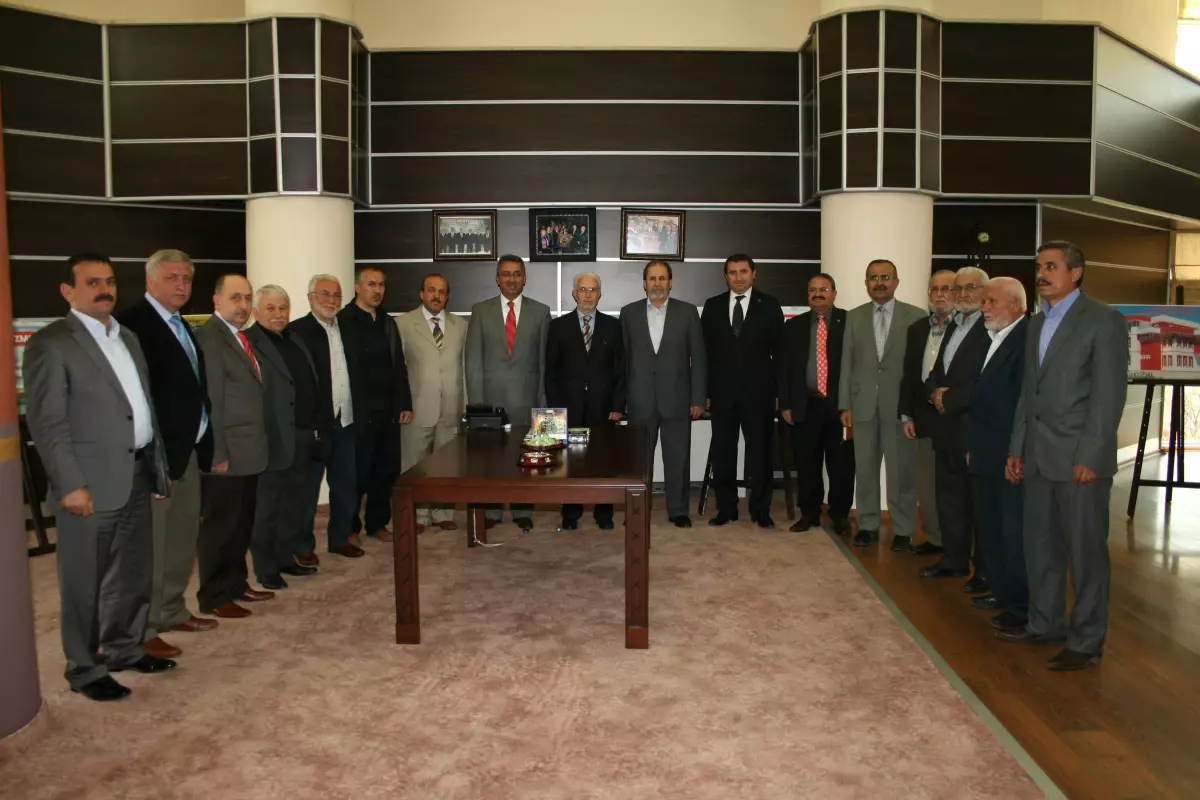 Bozkırlılar Vakfı'ndan Başkan Hançerli'ye Ziyaret