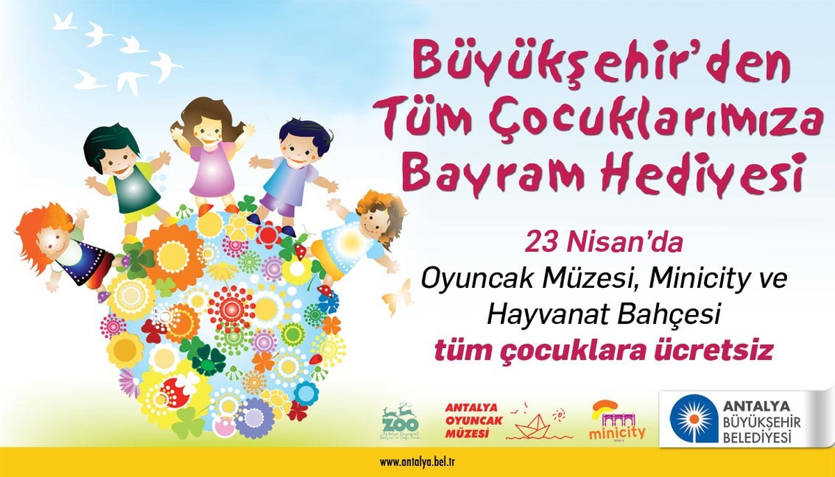 Büyükşehir\'den 23 Nisan Etkinlikleri