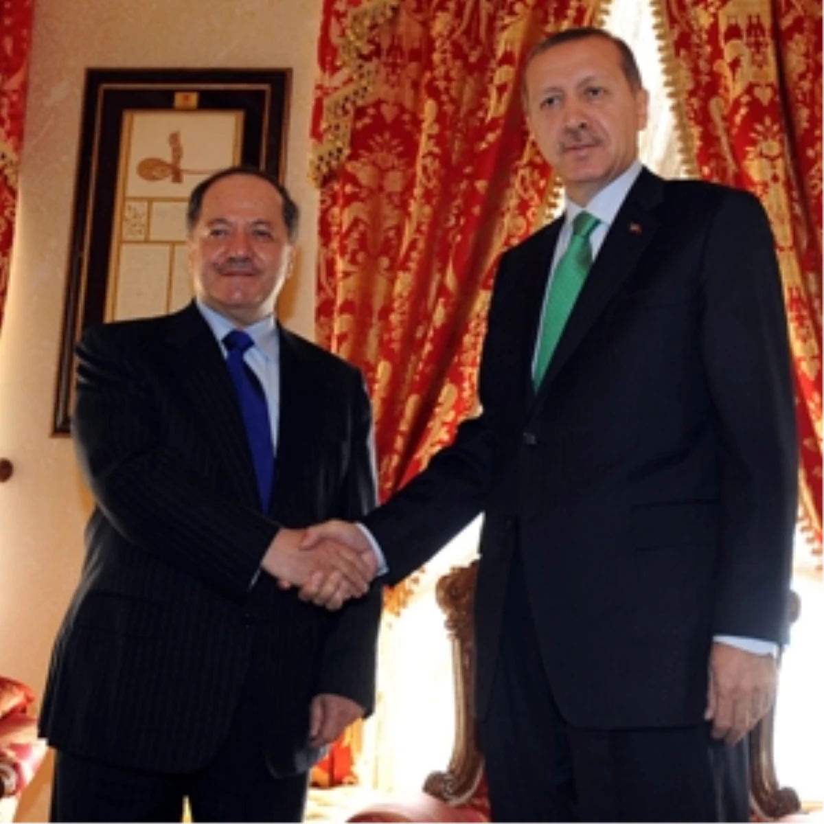 Erdoğan\'la Barzani Suriye\'yi Konuştu