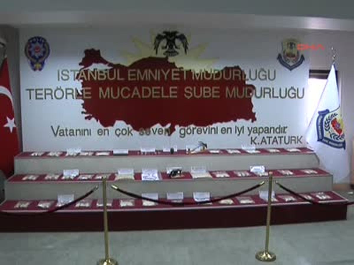Eylem Hazırlığındayken Yakalandı