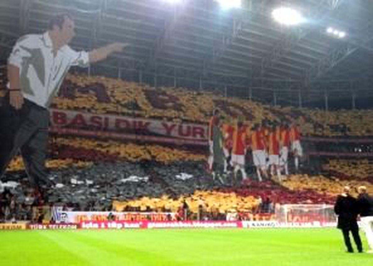 Galatasaray Taraftarından Müthiş Hazırlık!