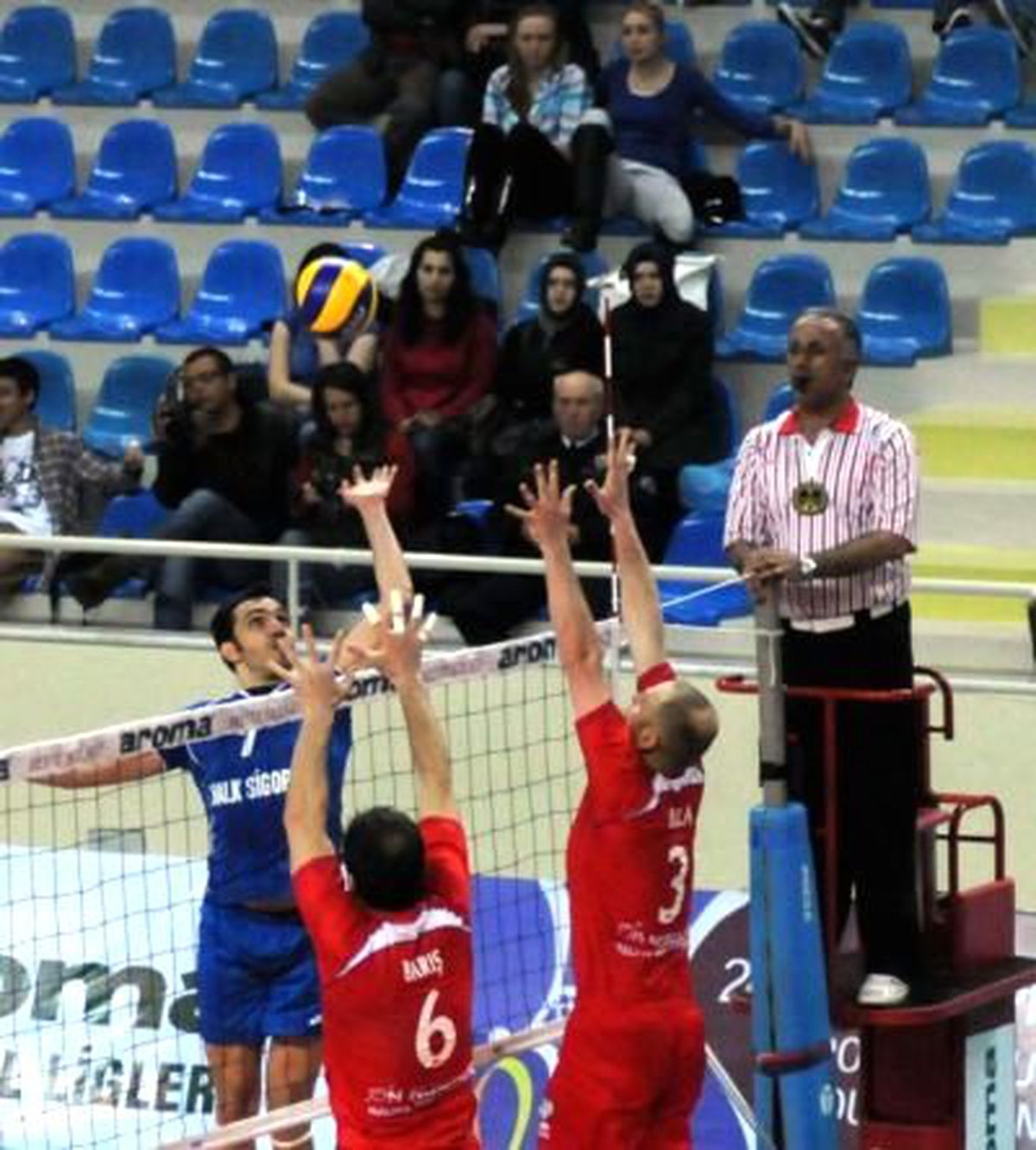 Halkbank: 3 – Maliye Milli Piyango: 1