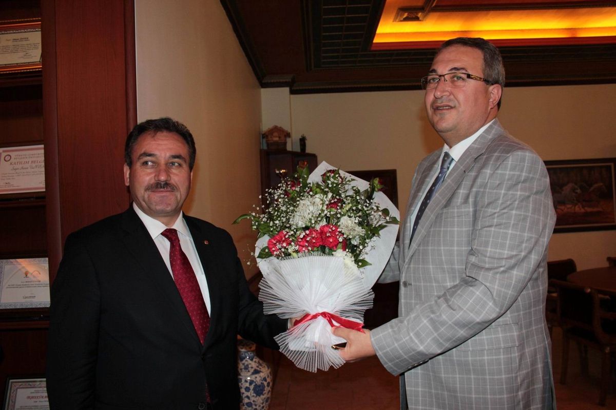 İl Müftüsü Öztürk\'den, Ünver\'e Kutlu Doğum Haftası Ziyareti