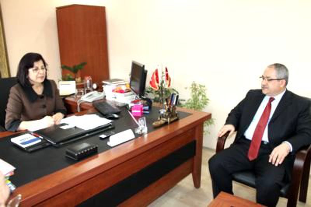 İnan\'dan Demirsu\'ya Ziyaret