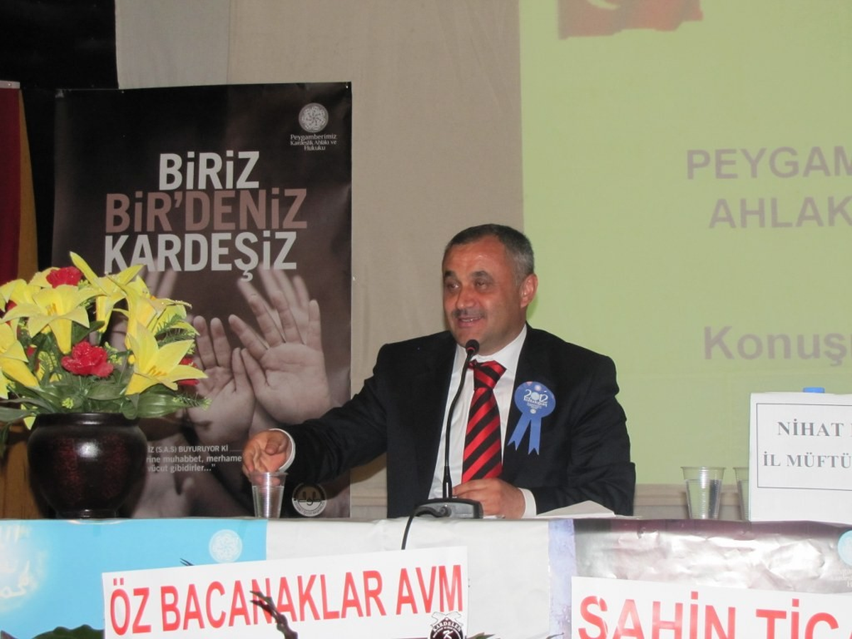 Kütahya İl Müftü Yardımcısı Kök, Hisarcık\'ta Konferans Verdi