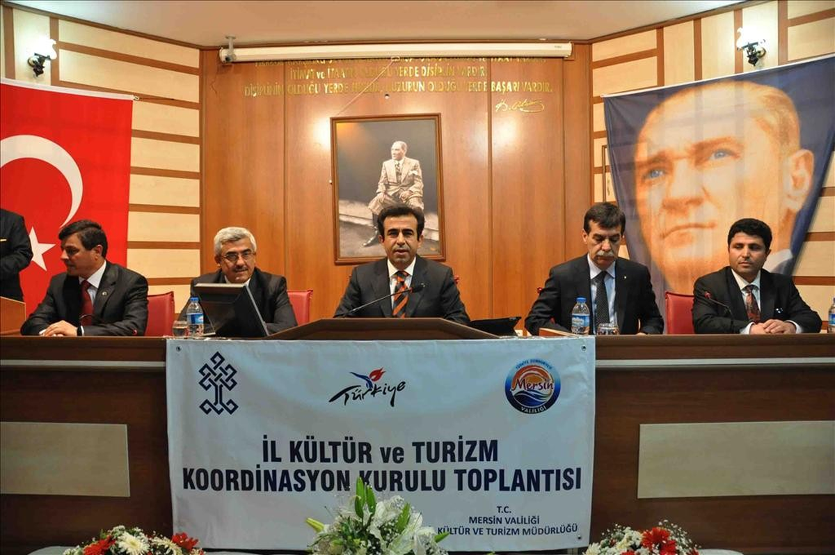 Mersin İl Kültür ve Turizm Koordinasyon Toplantısı Anamur\'da Yapıldı